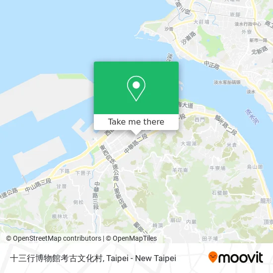十三行博物館考古文化村 map