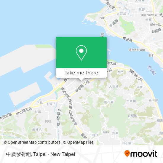 中廣發射組 map