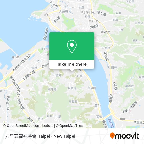 八里五福神將會 map