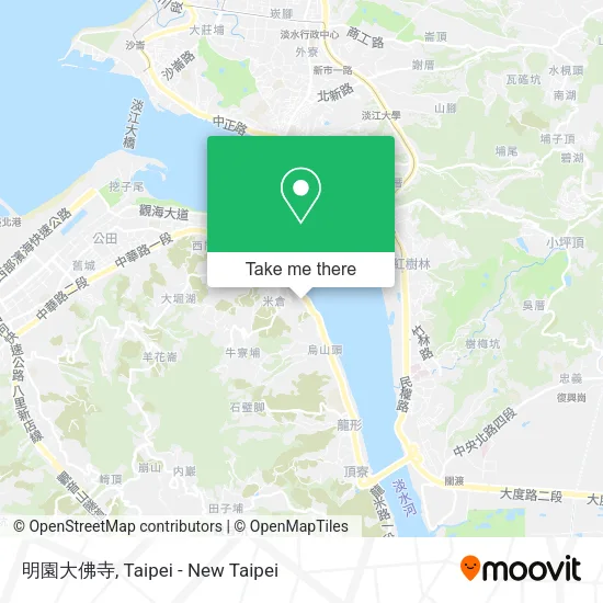 明園大佛寺 map