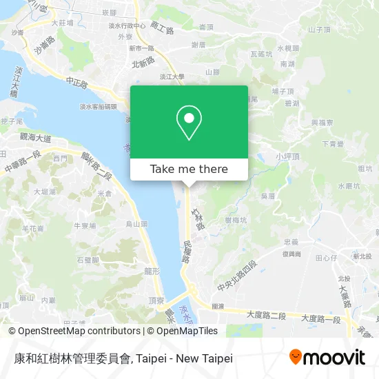 康和紅樹林管理委員會 map