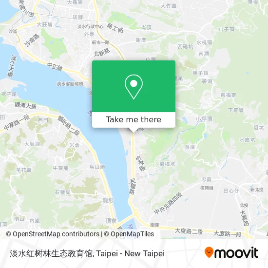淡水红树林生态教育馆 map