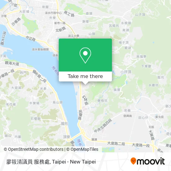 廖筱清議員 服務處 map