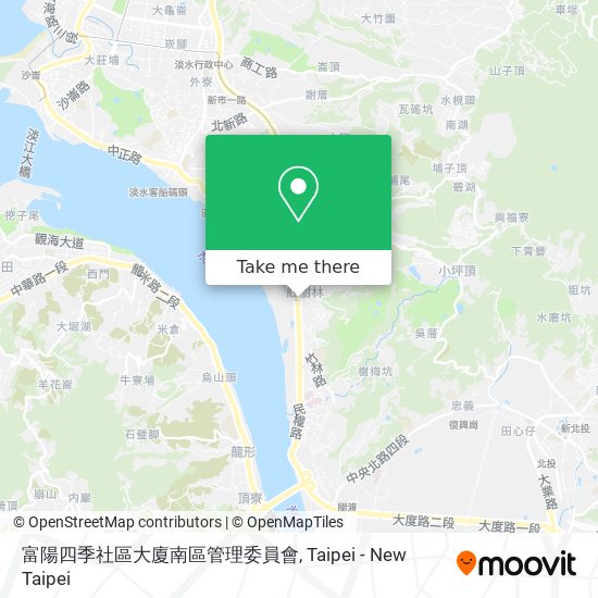 富陽四季社區大廈南區管理委員會地圖