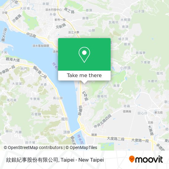 紋銀紀事股份有限公司 map