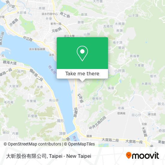 大昕股份有限公司地圖