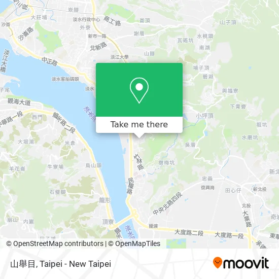 山舉目 map