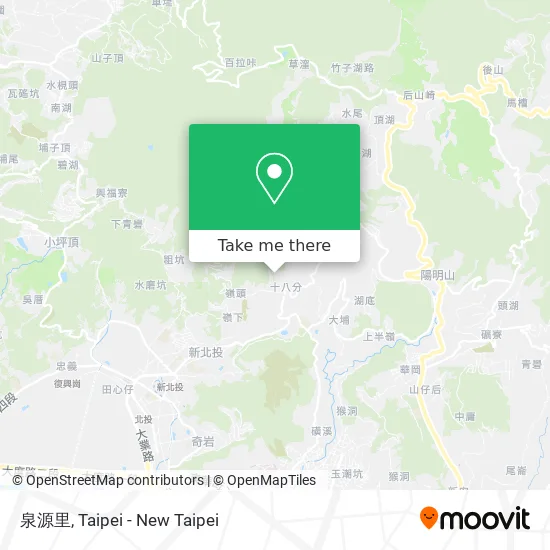 泉源里 map