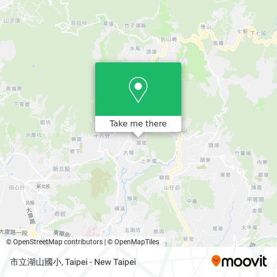 市立湖山國小 map