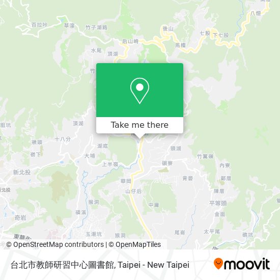 台北市教師研習中心圖書館 map