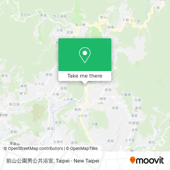前山公園男公共浴室地圖