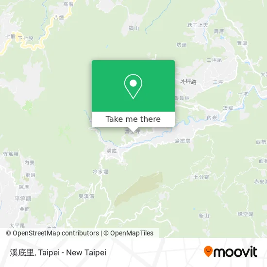 溪底里 map