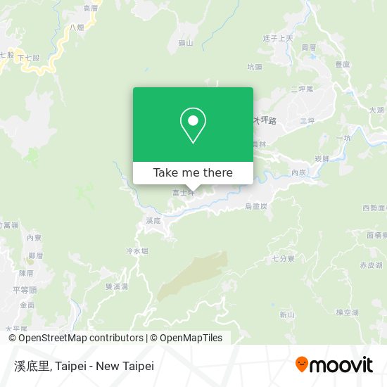 溪底里 map