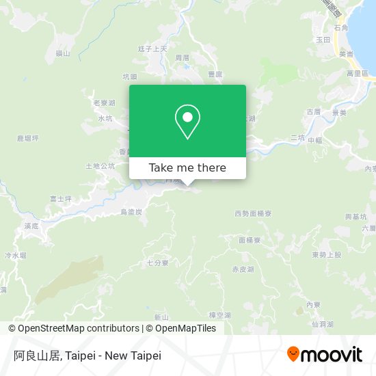 阿良山居地圖