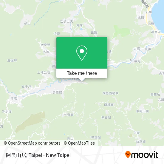 阿良山居 map