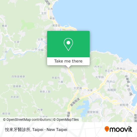 悅來牙醫診所 map