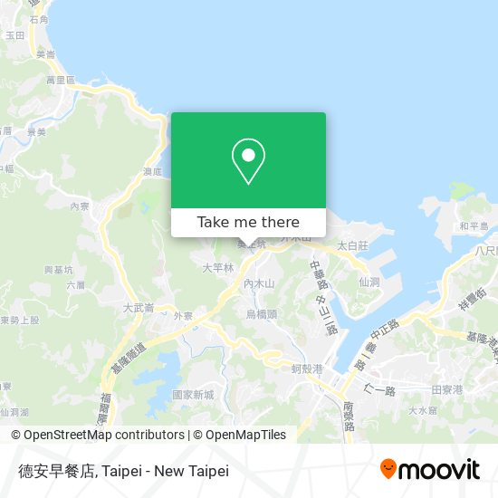 德安早餐店 map