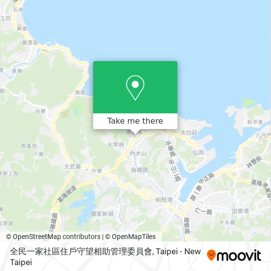 全民一家社區住戶守望相助管理委員會 map
