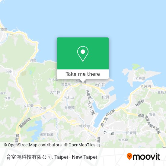 育富鴻科技有限公司地圖