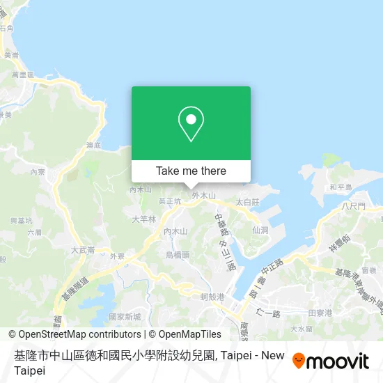 基隆市中山區德和國民小學附設幼兒園地圖