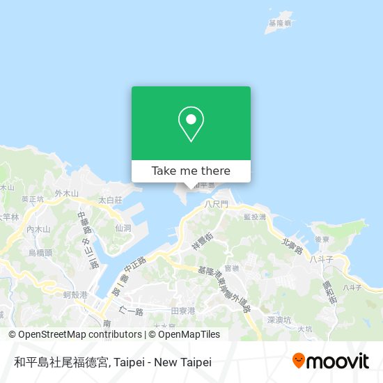和平島社尾福德宮 map
