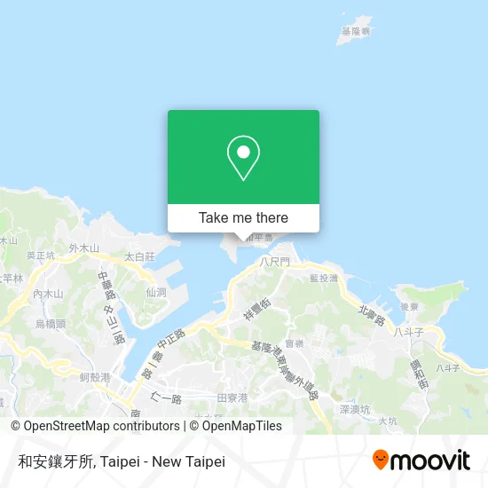 和安鑲牙所地圖