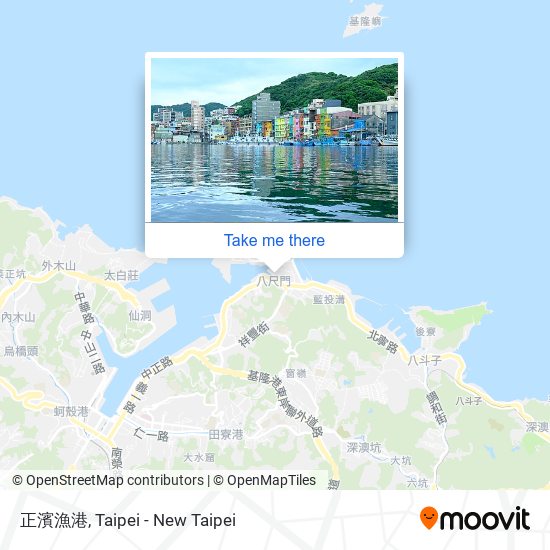 正濱漁港 map