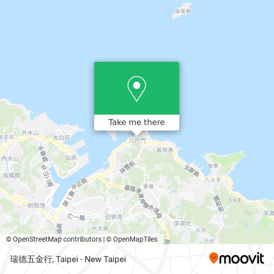 瑞德五金行地圖