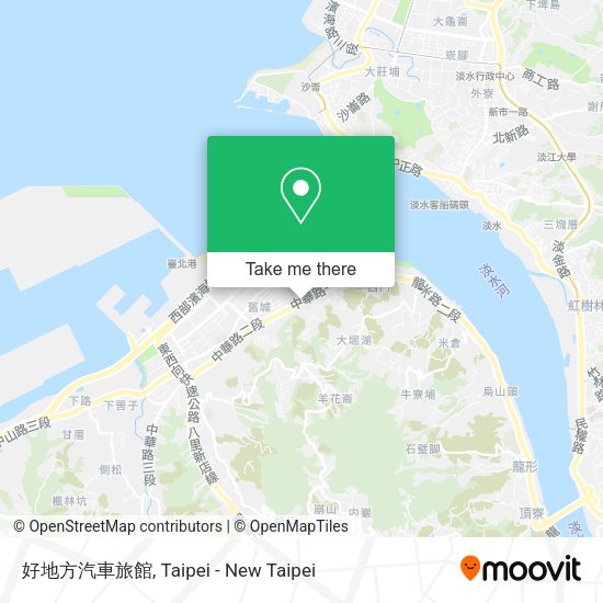 好地方汽車旅館地圖