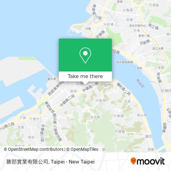 勝部實業有限公司 map