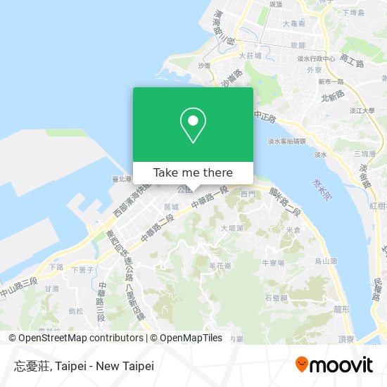 忘憂莊地圖