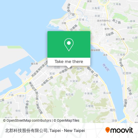 北郡科技股份有限公司 map