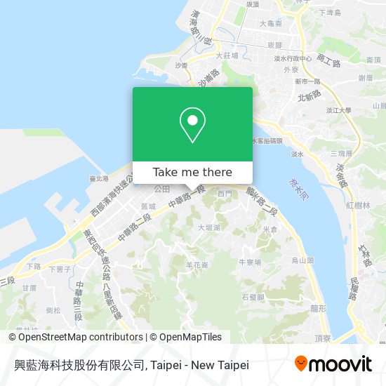 興藍海科技股份有限公司 map