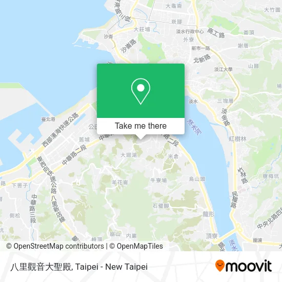 八里觀音大聖殿 map