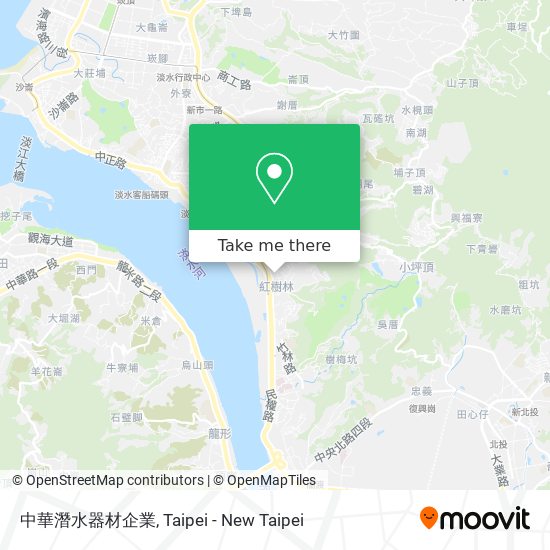 中華潛水器材企業地圖