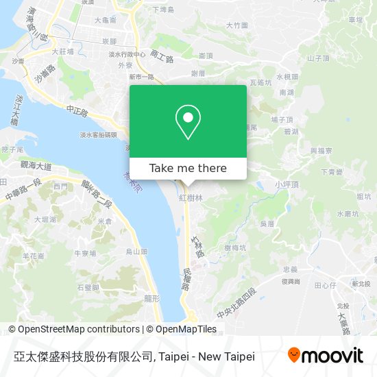 亞太傑盛科技股份有限公司 map