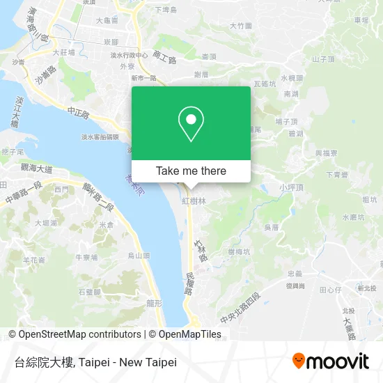 台綜院大樓地圖