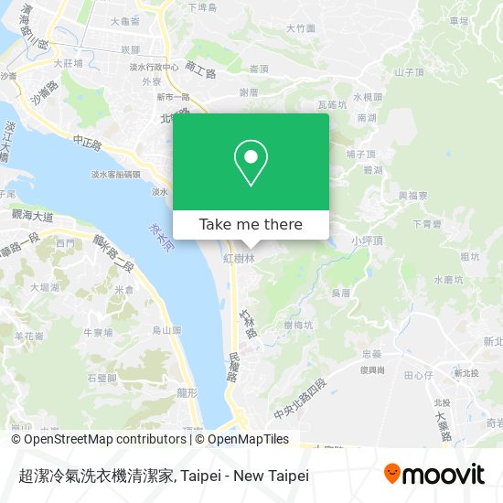 超潔冷氣洗衣機清潔家地圖
