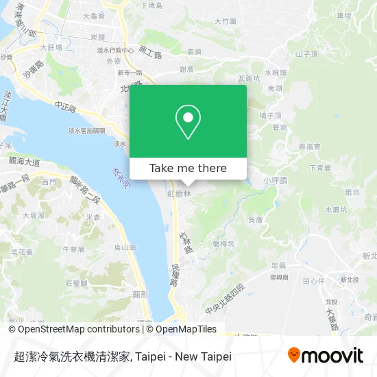 超潔冷氣洗衣機清潔家 map