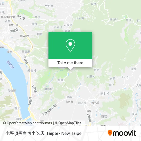 小坪頂黑白切小吃店地圖
