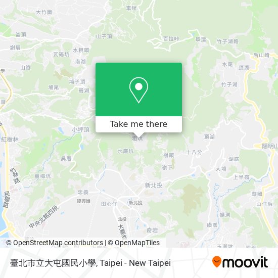 臺北市立大屯國民小學 map