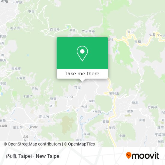 內埔地圖