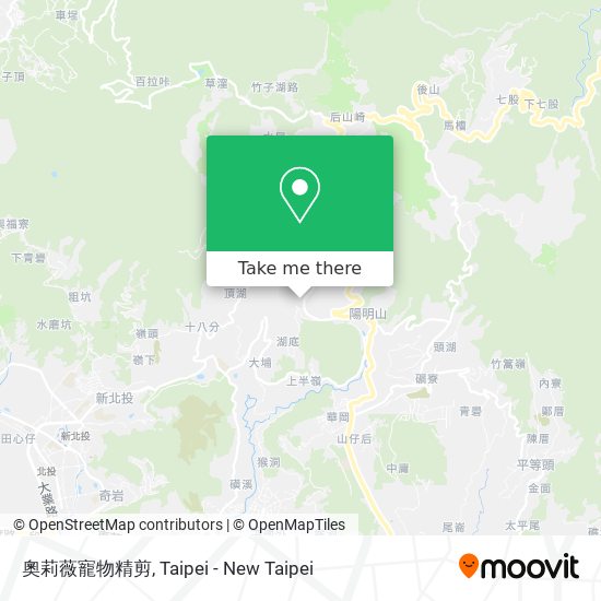 奧莉薇寵物精剪地圖