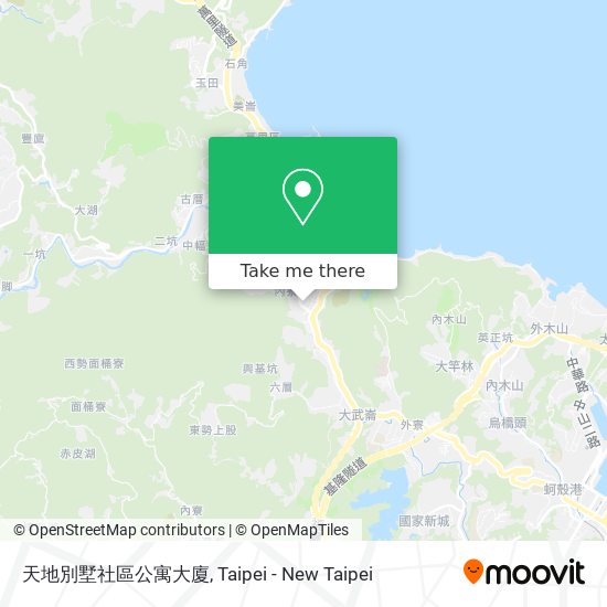 天地別墅社區公寓大廈 map