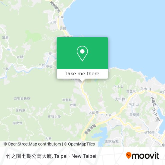 竹之園七期公寓大廈地圖