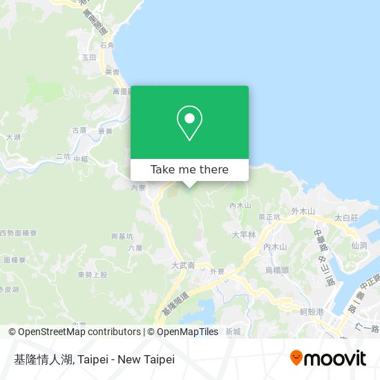 基隆情人湖 map
