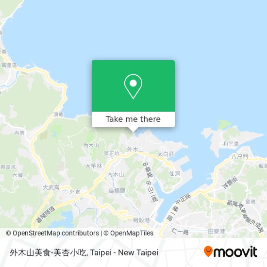 外木山美食-美杏小吃 map