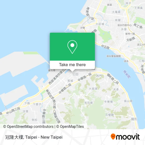 冠隆大樓地圖