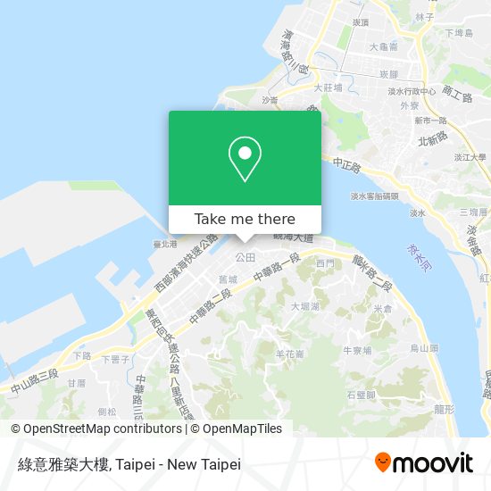 綠意雅築大樓地圖