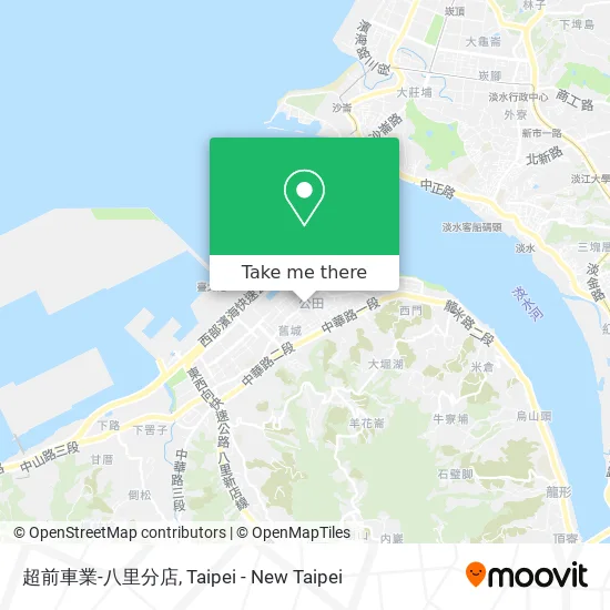 超前車業-八里分店 map